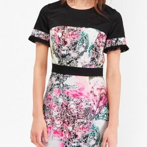 French Connection Womens Dress Multi-Color Mineral